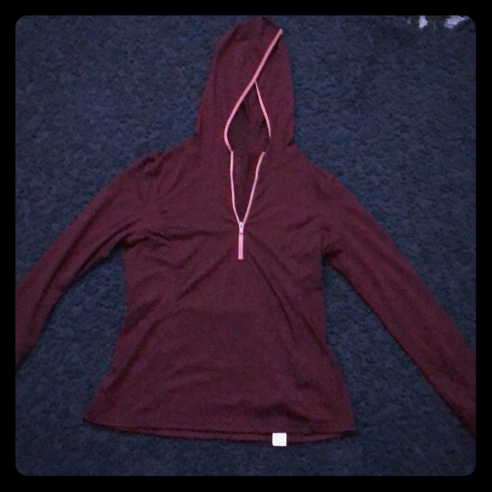 Fabletics half zip hoodie